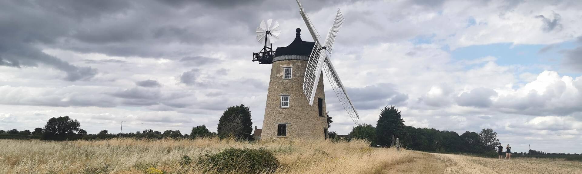 Windmill in the Oxfordshire countryside